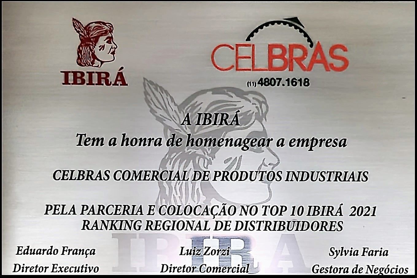 Celbras e Ibirá, parceria de sucesso há 11 anos !!