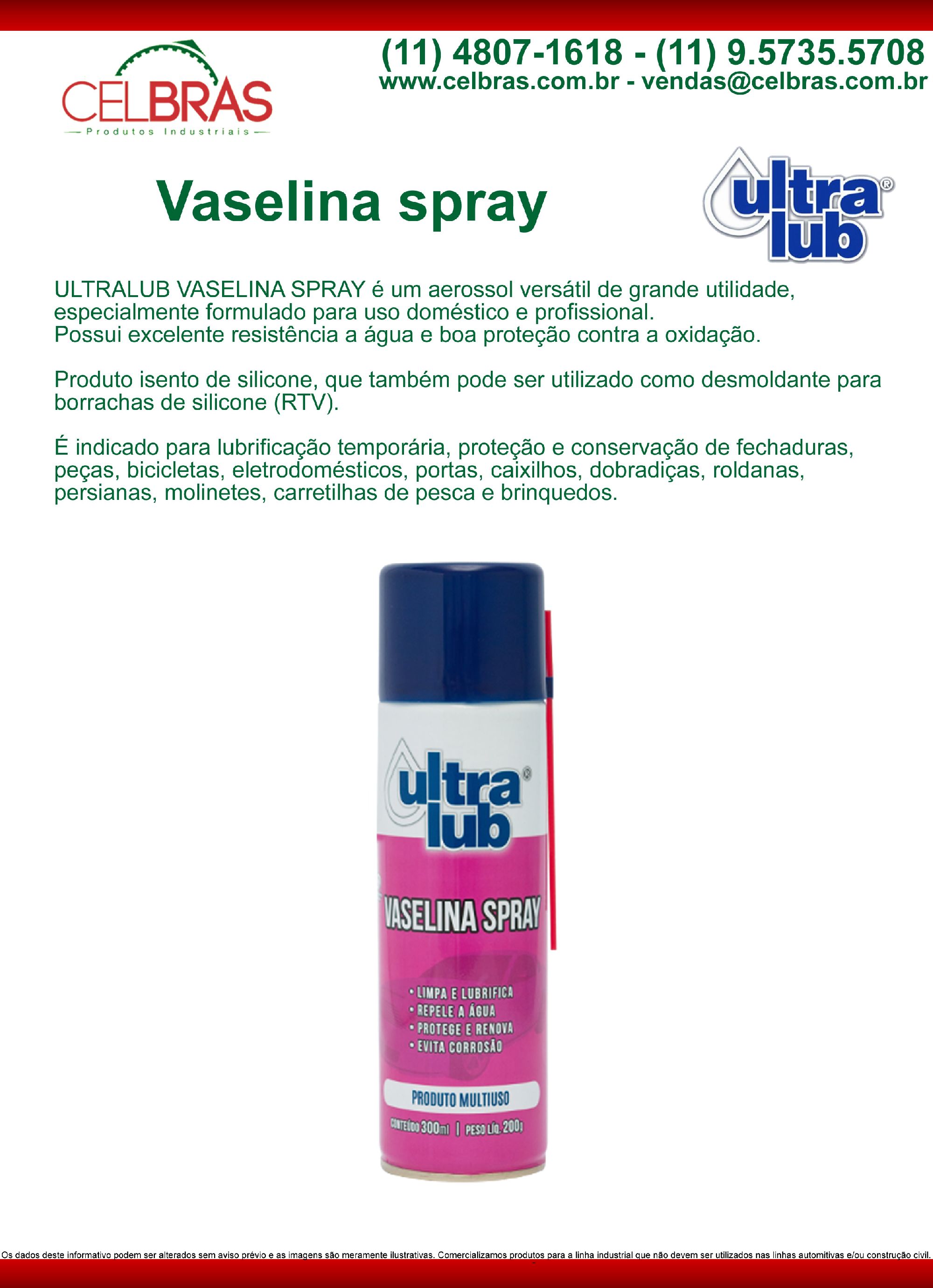 Vaselina Spray